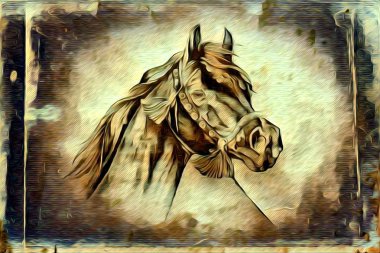 Serbest el at illüstrasyon resim