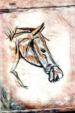 Serbest el at illüstrasyon resim