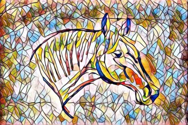 Serbest el at illüstrasyon resim