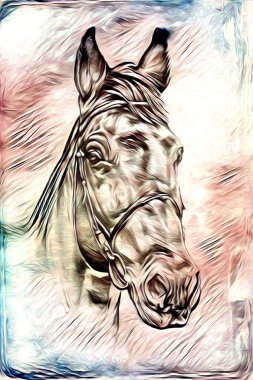 Serbest el at illüstrasyon resim