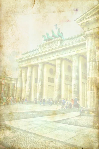 Berlin sanat doku illüstrasyon — Stok fotoğraf