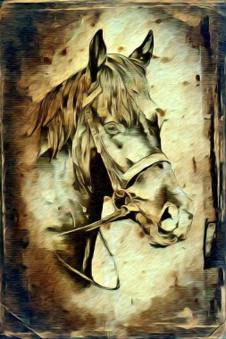 Serbest el at illüstrasyon resim