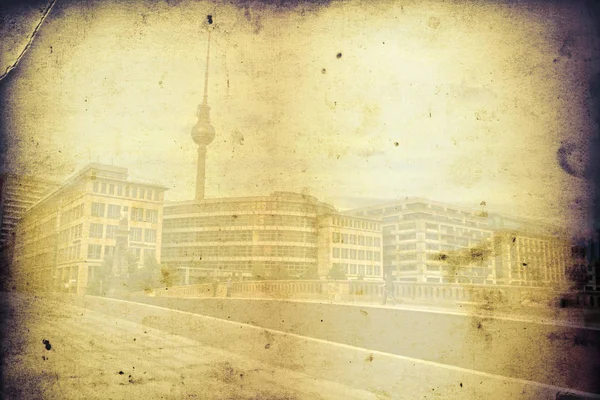 Berlin textúra illusztráció — Stock Fotó