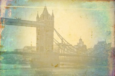 Londra Sanat doku illüstrasyon
