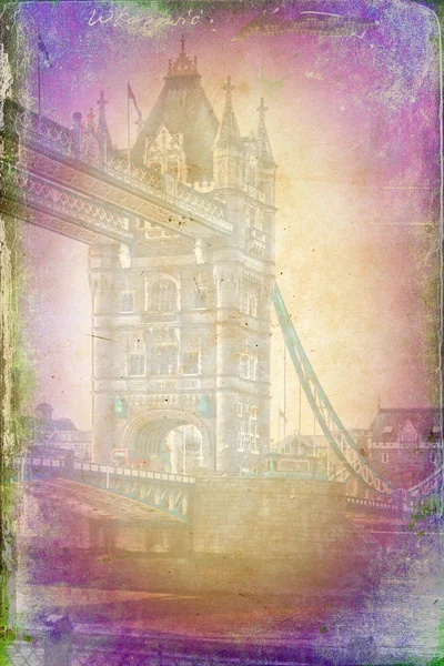 London konst textur illustration — Stockfoto