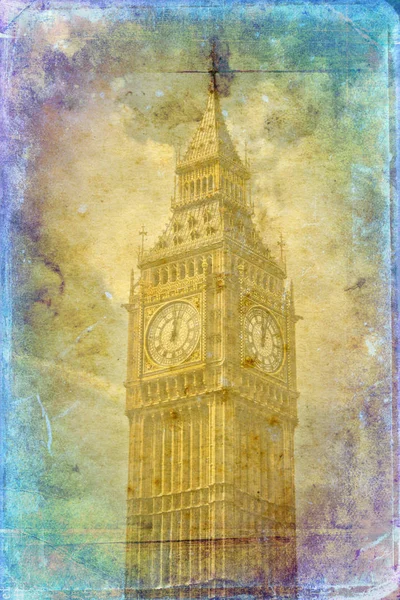 Londra arte texture illustrazione — Foto Stock