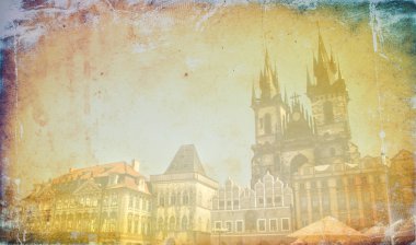 Prag sanat doku illüstrasyon