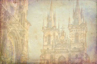 Prag sanat doku illüstrasyon