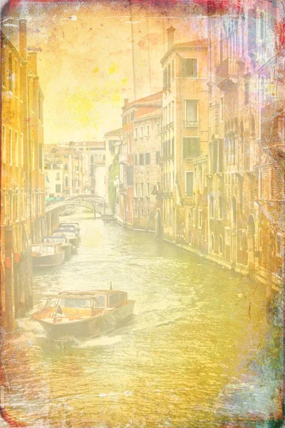 Veneza arte ilustração textura — Fotografia de Stock