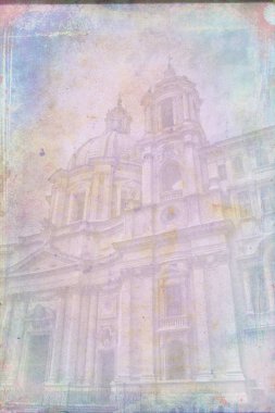 Roma İtalya sanat illüstrasyon doku