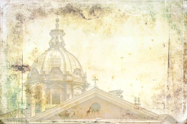 Rome Italy art illustration texture — Stock Photo, Image