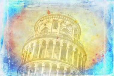 Pisa sanat illüstrasyon doku