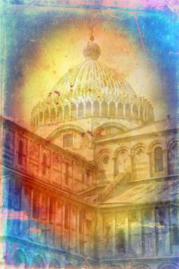 Pisa sanat illüstrasyon doku