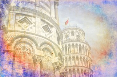 Pisa sanat illüstrasyon doku
