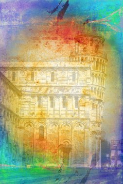 Pisa sanat illüstrasyon doku