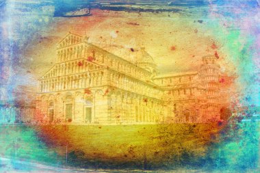 Pisa sanat illüstrasyon doku