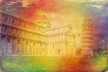 Pisa sanat illüstrasyon doku