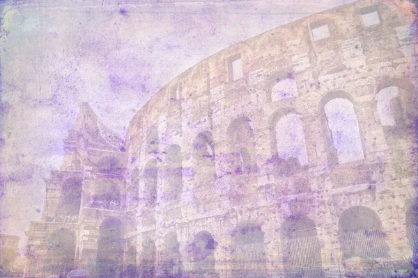 Große antike Kolosseumskunst — Stockfoto