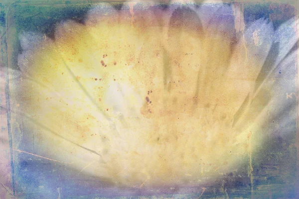 พื้นหลังวินเทจที่มีภาพวาดศิลปะ ดอกไม้ — ภาพถ่ายสต็อก