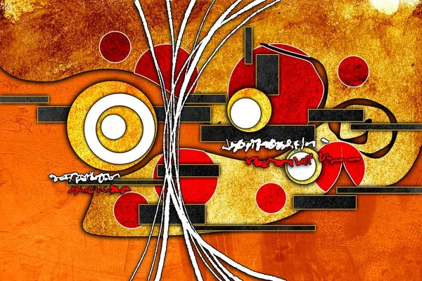 soyut renk tasarımı sanat illüstrasyonu