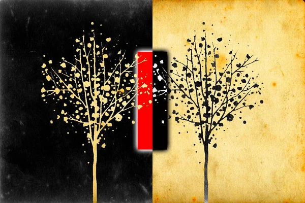 soyut renk tasarımı sanat illüstrasyonu