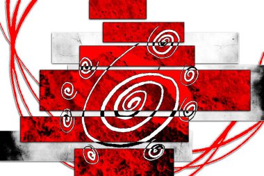 soyut renk tasarımı sanat illüstrasyonu