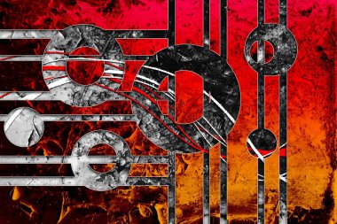 soyut renk tasarımı sanat illüstrasyonu