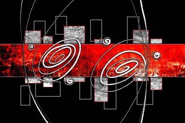 soyut renk tasarımı sanat illüstrasyonu