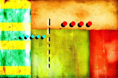 soyut renk tasarımı sanat illüstrasyonu