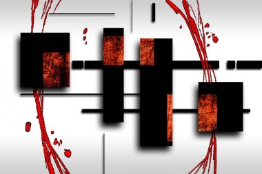 soyut renk tasarımı sanat illüstrasyonu