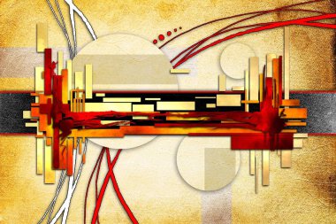 soyut renk tasarımı sanat illüstrasyonu