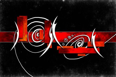 soyut renk tasarımı sanat illüstrasyonu