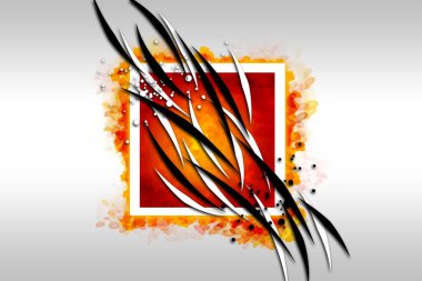 soyut renk tasarımı sanat illüstrasyonu