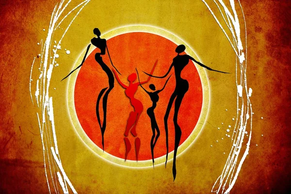 soyut renk tasarımı sanat illüstrasyonu