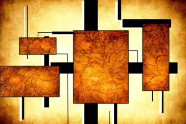 soyut renk tasarımı sanat illüstrasyonu