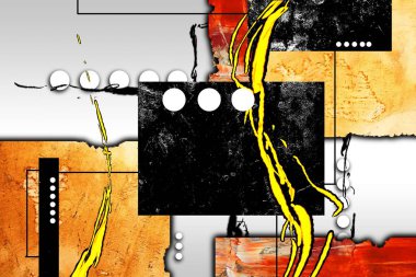 soyut renk tasarımı sanat illüstrasyonu