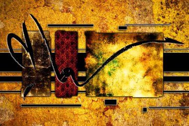 soyut renk tasarımı sanat illüstrasyonu