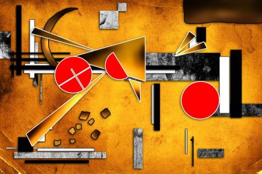 soyut renk tasarımı sanat illüstrasyonu