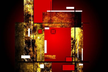 soyut renk tasarımı sanat illüstrasyonu