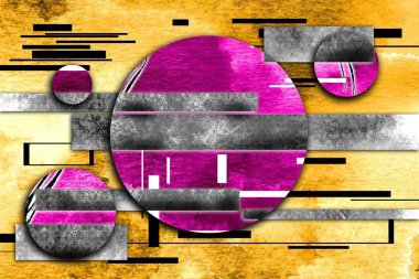 soyut renk tasarımı sanat illüstrasyonu