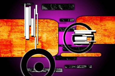 soyut renk tasarımı sanat illüstrasyonu