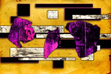 soyut renk tasarımı sanat illüstrasyonu