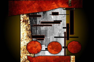 soyut renk tasarımı sanat illüstrasyonu