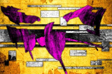 soyut renk tasarımı sanat illüstrasyonu