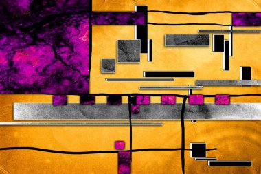 soyut renk tasarımı sanat illüstrasyonu