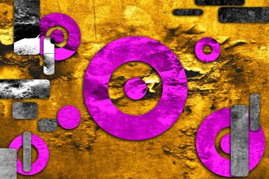 soyut renk tasarımı sanat illüstrasyonu