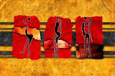 soyut renk tasarımı sanat illüstrasyonu