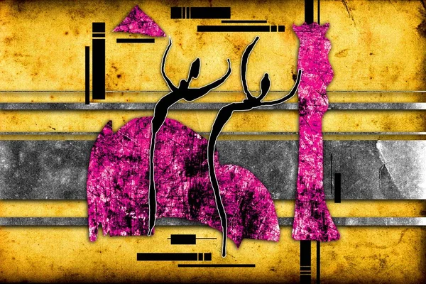 soyut renk tasarımı sanat illüstrasyonu