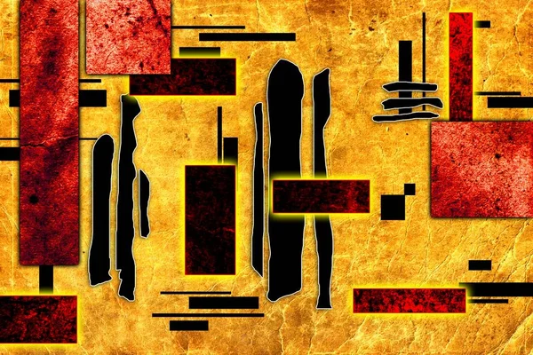 soyut renk tasarımı sanat illüstrasyonu