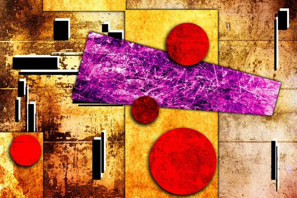 soyut renk tasarımı sanat illüstrasyonu